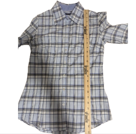 River Woods Women's Button Down Plaid Shirt(5) - Picture 6 of 16